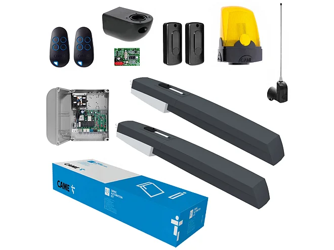CAME CAME AXI 24V 8K01MP-006 AXI25DGS Kit Automazione Cancello a Battente Per Anta 2,5MT