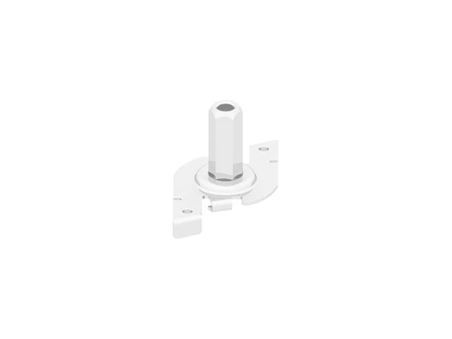 PERFORMANCE IN LIGHTING PERFORMANCE IN LIGHTING 310696 Clip per fissaggio rapido con tenditore M6 WH-RAL9010 / Bianco RAL9010