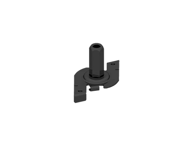 PERFORMANCE IN LIGHTING PERFORMANCE IN LIGHTING 310694 Clip per fissaggio rapido con tenditore M6 BK-RAL9005 / Nero RAL9005