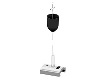 PERFORMANCE IN LIGHTING PERFORMANCE IN LIGHTING 310808 Tenditore a vite, rosone in plastica, cavo in acciaio Ø 1,5 mm lunghezza 5 m
