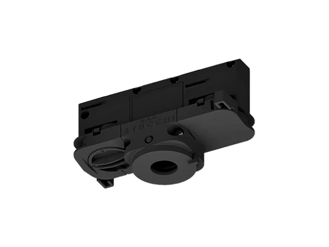 PERFORMANCE IN LIGHTING PERFORMANCE IN LIGHTING 310721 Adattatore a 4 conduttori (3 fasi) (carico massimo 100 N = 10,2 kg) BK-RAL9005 / Nero RAL9005