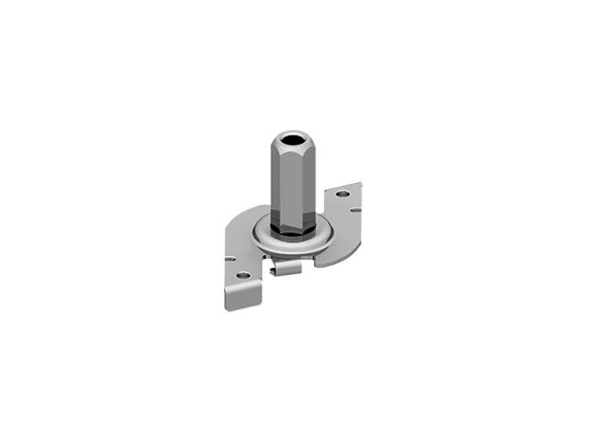 PERFORMANCE IN LIGHTING PERFORMANCE IN LIGHTING 310695 Clip per fissaggio rapido con tenditore M6 GR-RAL7035 / Grigio RAL7035