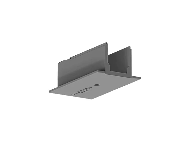 PERFORMANCE IN LIGHTING PERFORMANCE IN LIGHTING 310673 Copertura da controsoffitto per testata GR-RAL7035 / Grigio RAL7035