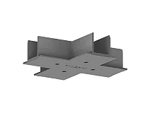 PERFORMANCE IN LIGHTING PERFORMANCE IN LIGHTING 310701 Copertura da controsoffitto per giunto a X GR-RAL7035 / Grigio RAL7035