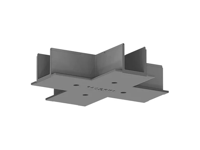 PERFORMANCE IN LIGHTING PERFORMANCE IN LIGHTING 310701 Copertura da controsoffitto per giunto a X GR-RAL7035 / Grigio RAL7035