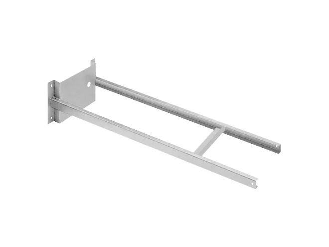 PERFORMANCE IN LIGHTING PERFORMANCE IN LIGHTING 14048694 Supporto da 1 m in robusta lamiera d'acciaio verniciata grigio alluminio