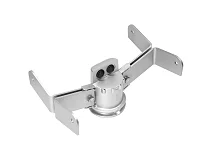 PERFORMANCE IN LIGHTING PERFORMANCE IN LIGHTING 14051394 Supporto doppio verniciato grigio alluminio, per installazione su testa palo Ø 60÷76 mm