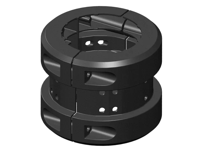 PERFORMANCE IN LIGHTING PERFORMANCE IN LIGHTING 14099696 Supporto scorrevole in alluminio verniciato per pali Ø 90 mm AN-96 / Antracite metallizzato