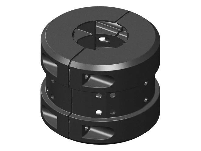PERFORMANCE IN LIGHTING PERFORMANCE IN LIGHTING 14099896 Supporto scorrevole in alluminio verniciato per pali Ø 60 mm AN-96 / Antracite metallizzato