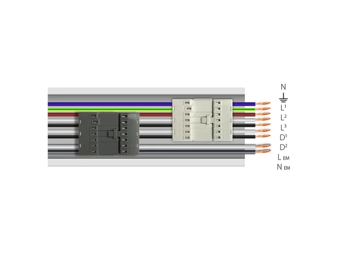 PERFORMANCE IN LIGHTING PERFORMANCE IN LIGHTING 310936 RAIL-M TRY 9P DALI/EM - L 2870 mm (4 staffette inox incluse) WH-RAL9003 / Bianco WH-RAL9003