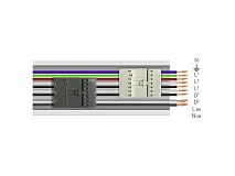 PERFORMANCE IN LIGHTING PERFORMANCE IN LIGHTING 310937 RAIL-M TRY 9P DALI/EM - L 4305 mm (6 staffette inox incluse) WH-RAL9003 / Bianco WH-RAL9003