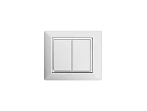 PERFORMANCE IN LIGHTING PERFORMANCE IN LIGHTING 3122587 Doppio interruttore a parete wireless WH-87 / Bianco