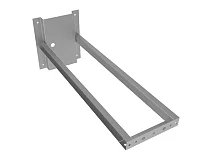 PERFORMANCE IN LIGHTING PERFORMANCE IN LIGHTING 14453994 Supporto a parete da 1000 mm GR-94 / Grigio metallizzato