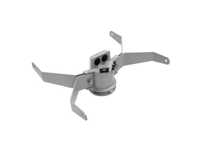 PERFORMANCE IN LIGHTING PERFORMANCE IN LIGHTING LTF1A2222 Supporto testa palo doppio GUELL 2+ GR-94 / Grigio metallizzato