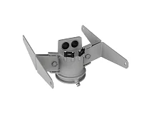 PERFORMANCE IN LIGHTING PERFORMANCE IN LIGHTING LTF1A2122 Supporto testa palo doppio GUELL 1+ GR-94 / Grigio metallizzato