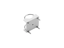 PERFORMANCE IN LIGHTING PERFORMANCE IN LIGHTING 14012294 Attacco per pali Ø 60÷80 mm in acciaio verniciato grigio alluminio GR-94 / Grigio metallizzato