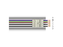 PERFORMANCE IN LIGHTING PERFORMANCE IN LIGHTING 310561 RAIL-M TRY 7P DALI - L 4305 mm (6 staffette inox incluse) WH-RAL9003 / Bianco WH-RAL9003
