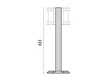 PERFORMANCE IN LIGHTING PERFORMANCE IN LIGHTING 000430 Palo 27 833 mm AN-96 / Antracite metallizzato