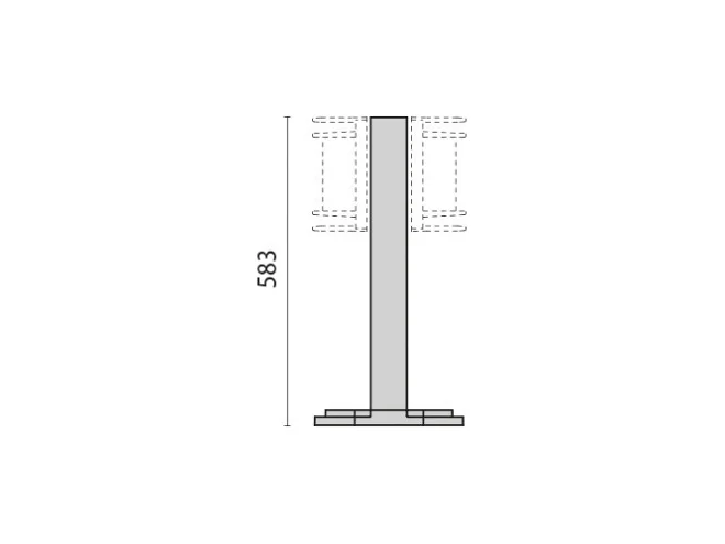 PERFORMANCE IN LIGHTING PERFORMANCE IN LIGHTING 000409 Palo 21 583 mm GR-94 / Grigio metallizzato