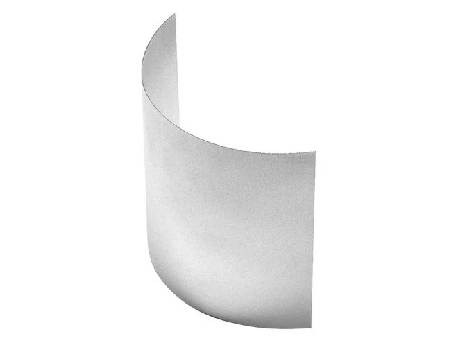 PERFORMANCE IN LIGHTING PERFORMANCE IN LIGHTING 14049720 Schermo paraluce in lamiera d'alluminio, limita a circa 200° l'emissione luminosa