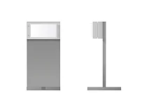 PERFORMANCE IN LIGHTING PERFORMANCE IN LIGHTING 315027 Palo Bliz 530 mm GR-20 / Grigio metallizzato