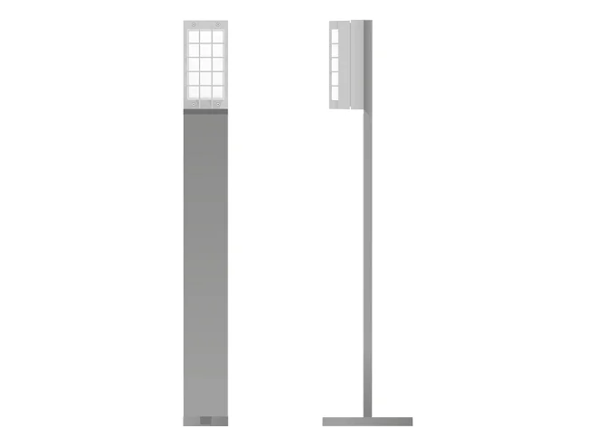 PERFORMANCE IN LIGHTING PERFORMANCE IN LIGHTING 315025 Palo Bliz 1030 mm GR-20 / Grigio metallizzato