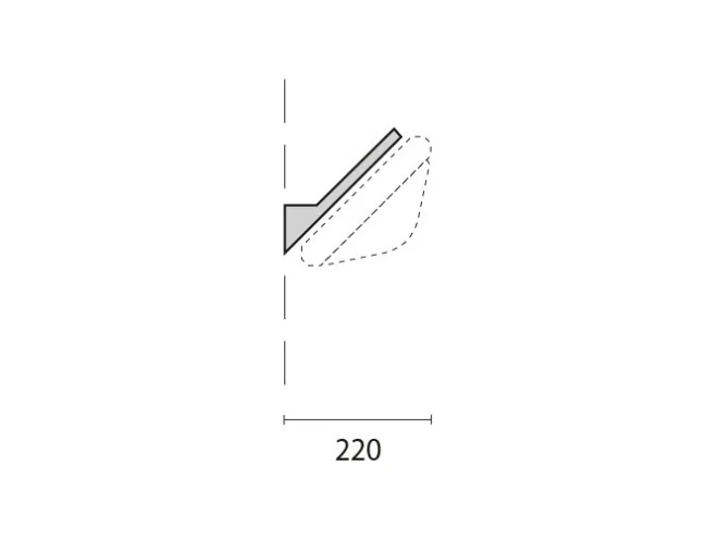 PERFORMANCE IN LIGHTING PERFORMANCE IN LIGHTING 008943 Mensola BK-81 / Nero
