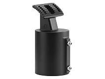 PERFORMANCE IN LIGHTING PERFORMANCE IN LIGHTING 3109437 Attacco a palo in alluminio pressofuso verniciato adatto per palo Ø 76 mm BK-81 / Nero