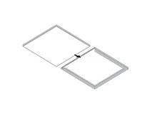 PERFORMANCE IN LIGHTING PERFORMANCE IN LIGHTING 3116983 Ceiling kit WH-RAL9010 / Bianco RAL9010