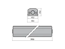 PERFORMANCE IN LIGHTING PERFORMANCE IN LIGHTING 3107575 Kit box di alimentazione DALI IN / OUT L500