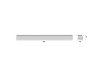 PERFORMANCE IN LIGHTING PERFORMANCE IN LIGHTING 310424 Controcassa L 1094 mm