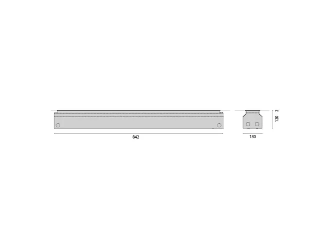 PERFORMANCE IN LIGHTING PERFORMANCE IN LIGHTING 310423 Controcassa L 842 mm