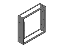 PERFORMANCE IN LIGHTING PERFORMANCE IN LIGHTING 310443 Anello per personalizzazione FLAT B AN-96 / Antracite metallizzato