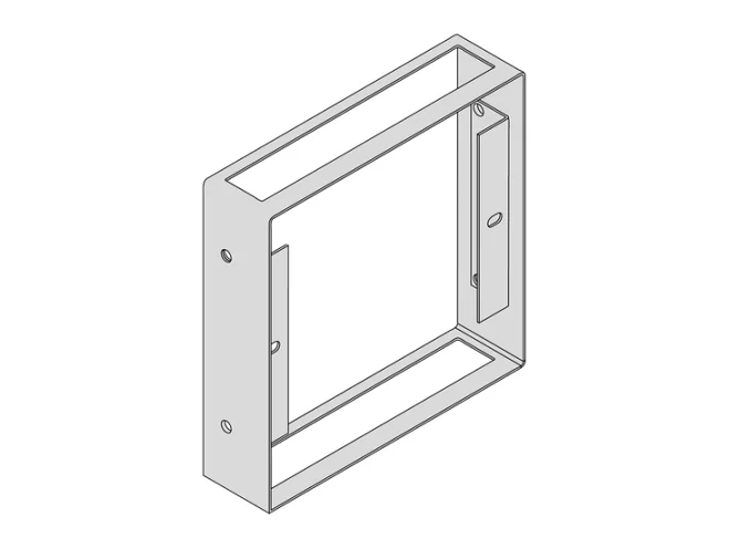 PERFORMANCE IN LIGHTING PERFORMANCE IN LIGHTING 310442 Anello per personalizzazione FLAT B GR-94 / Grigio metallizzato