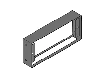 PERFORMANCE IN LIGHTING PERFORMANCE IN LIGHTING 310447 Anello per personalizzazione FLAT AN-96 / Antracite metallizzato