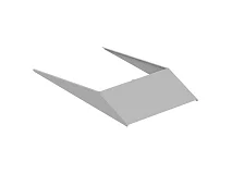 PERFORMANCE IN LIGHTING PERFORMANCE IN LIGHTING 3115080 Visiera LASER+ 30 - 10° GR-94 / Grigio metallizzato