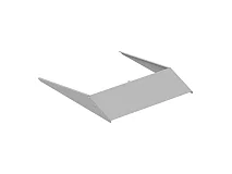 PERFORMANCE IN LIGHTING PERFORMANCE IN LIGHTING 3115078 Visiera LASER+ 20 - 10° GR-94 / Grigio metallizzato