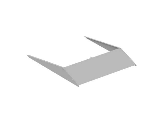 PERFORMANCE IN LIGHTING PERFORMANCE IN LIGHTING 3115078 Visiera LASER+ 20 - 10° GR-94 / Grigio metallizzato