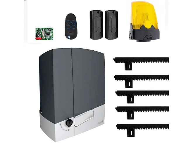 CAME CAME BXV 400Kg 24V BXV04AGS 8K01MS-003 5mt Cremagliera Kit Automazione Per Cancello Scorrevole