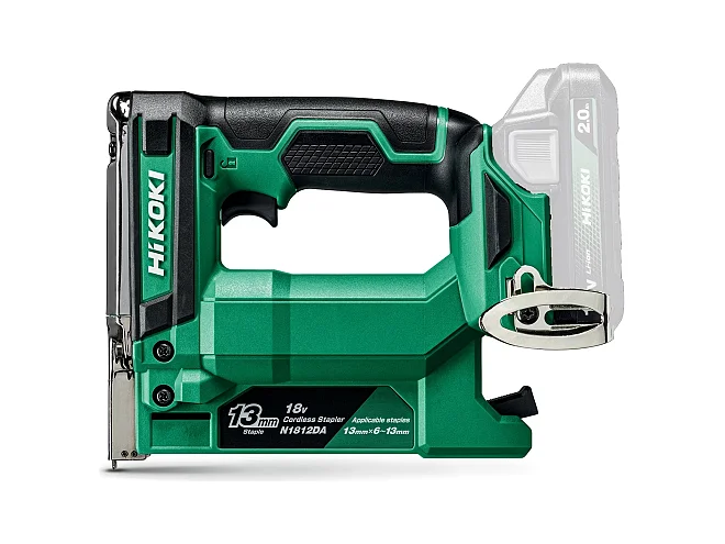 Hikoki Hikoki N1812DASTK1 Graffatrice 18V, lunghezza 6-13mm, larghezza 12mm, solo corpo, Valigetta