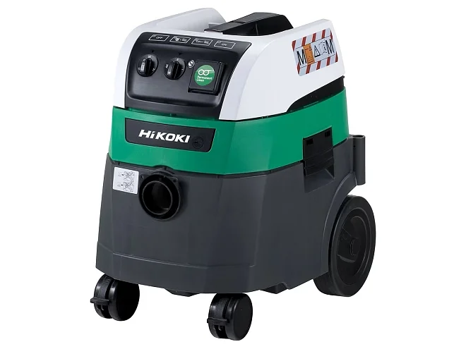 Hikoki Hikoki RP350YDMWA1 Aspiratore 1.200W, classe M, bidone 35L, 35L secco / 22L liquidi, sistema scuotimento filtro iPulse