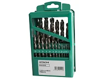 Hikoki Hikoki 780467 Kit n.25 punte in HSS-G x metallo - codolo cilindrico - sostituisce codice HTA250000