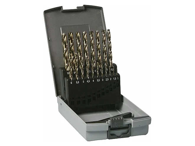 Hikoki Hikoki 780698 Set di punte per metallo HSS-Co DIN 338 (19 pezzi) 1-10 mm