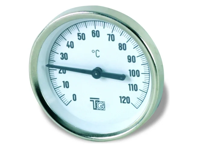 Fantini Cosmi Fantini Cosmi 1A4-10105-00A TERMOMETRO BIMETALLICO GAMBO 100 ATTACCO POSTERIORE 0÷120°C