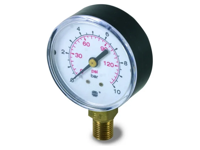 Fantini Cosmi Fantini Cosmi 3A2-32320-00A MANOMETRO ø63 ATTACCO POSTERIORE ø1/4 0÷1,6bar/0÷20psi