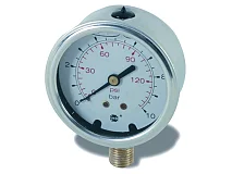 Fantini Cosmi Fantini Cosmi 3E1-36320-00A MANOMETRO ø63 0÷10bar/0÷160psi BAGNO DI GLICERINA