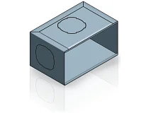 Fantini Cosmi Fantini Cosmi AP19953 PGR PLENUM ISOLATO LAMIERA ZINCATA PER GRIGLIE
