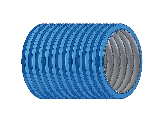 Fantini Cosmi Fantini Cosmi AP19994 TCRM-75 TUBO CORRUGATO DISTRIBUZIONE ø63mm ROTOLO 50m BLU