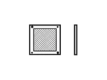 Fantini Cosmi Fantini Cosmi AP4796 RPE 350 RETE DI PROTEZIONE 445x445mm