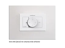 Fantini Cosmi Fantini Cosmi C37BA TERM INCASSO UNIVERSALE 230V BIANCO KIT